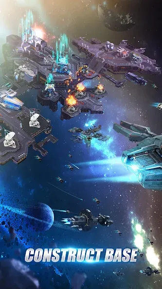 Galaxy Battleship (Гэлакси Батлшип) [МОД: Меню, Бесконечные монеты и Открытые уровни] Screenshot 1