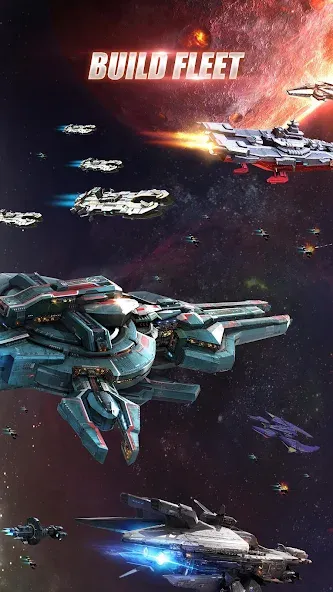 Galaxy Battleship (Гэлакси Батлшип) [МОД: Меню, Бесконечные монеты и Открытые уровни] Screenshot 2