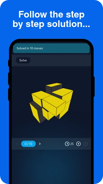 Cube Solver (Кьюб Солвер) [МОД: Бесконечные деньги, Монеты и Мега MOD] Screenshot 3
