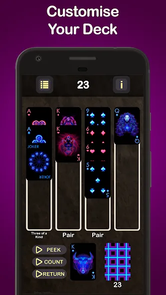 Puzzle Poker Joker's Wild [МОД: Меню, Бесконечные монеты и Открытые уровни] Screenshot 4