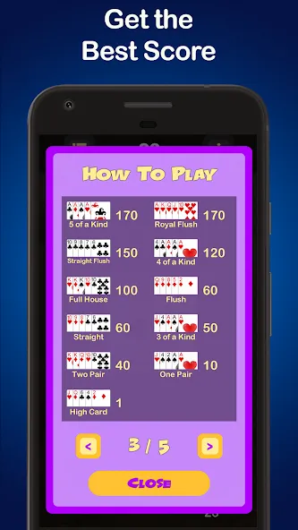 Puzzle Poker Joker's Wild [МОД: Меню, Бесконечные монеты и Открытые уровни] Screenshot 5