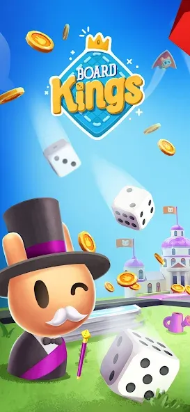 Board Kings: Board Dice Games (Боард Кингс) [МОД: Бесконечные деньги, Монеты и Мега MOD] Screenshot 1