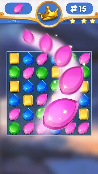 Dragondodo - Jewel Blast [МОД: Все открыто, Дополнительные деньги и Меню MOD] Screenshot 4