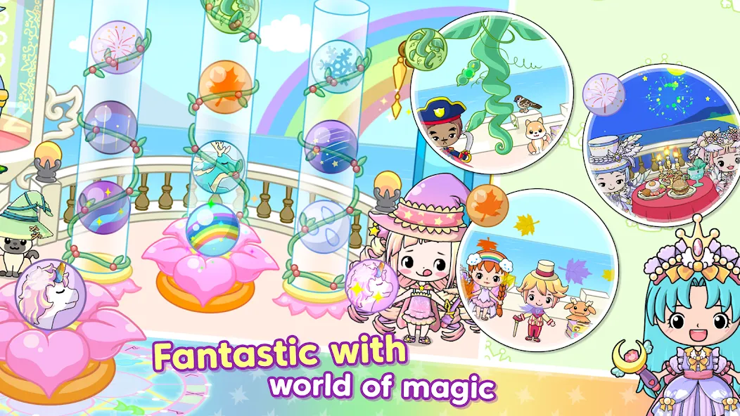Jibi Land : Princess Castle (Джиби Лэнд) [МОД: Все открыто, Дополнительные деньги и Меню MOD] Screenshot 5