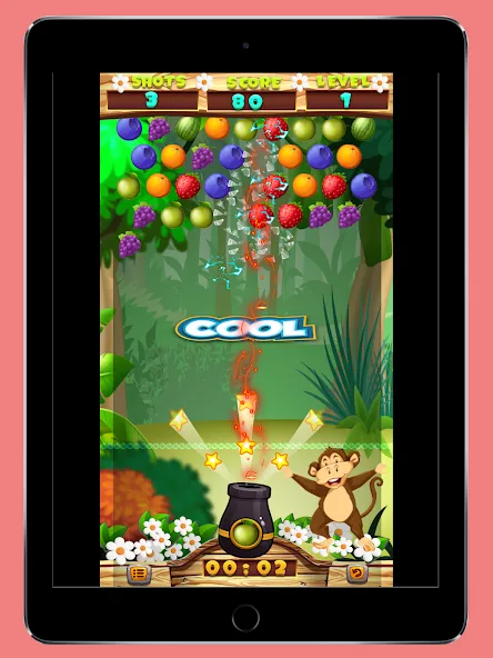 Fruits Shooter Pop (Фрутс Шутер Поп) [МОД: Много денег, Монет и Все открыто] Screenshot 1