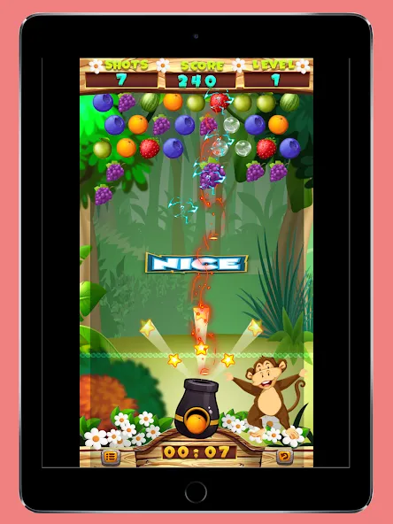Fruits Shooter Pop (Фрутс Шутер Поп) [МОД: Много денег, Монет и Все открыто] Screenshot 2