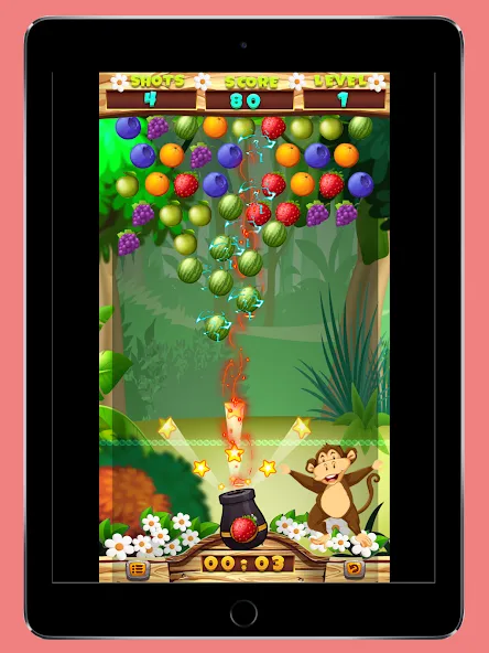 Fruits Shooter Pop (Фрутс Шутер Поп) [МОД: Много денег, Монет и Все открыто] Screenshot 4