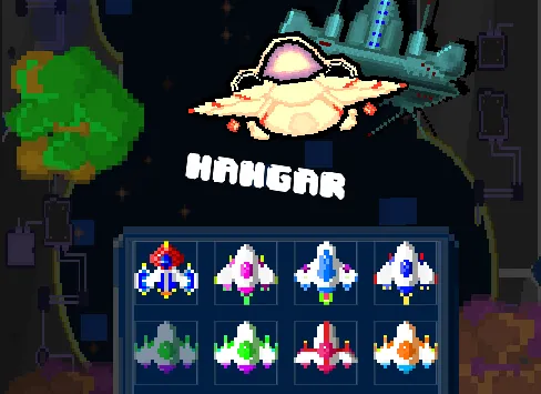Galaxiga Retro Arcade Action (Галаксига Ретро Аркейд Экшн) [МОД: Много денег, Монет и Все открыто] Screenshot 4