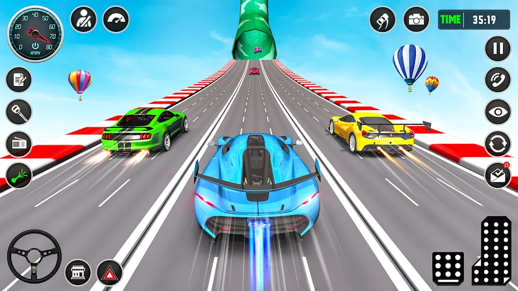 Ramp Car Stunt Racing Game (Крейзи Кар Стантс) [МОД: Деньги, Монеты и Меню MOD] Screenshot 5