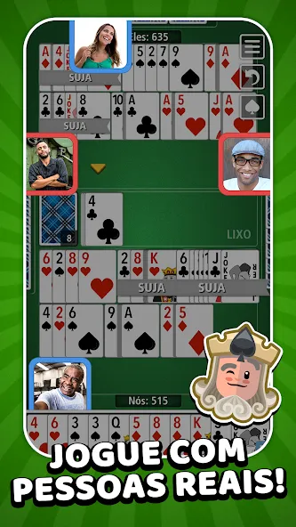 Buraco Jogatina: Card Games (Бурако Жогатина) [МОД: Все открыто, Дополнительные деньги и Меню MOD] Screenshot 1