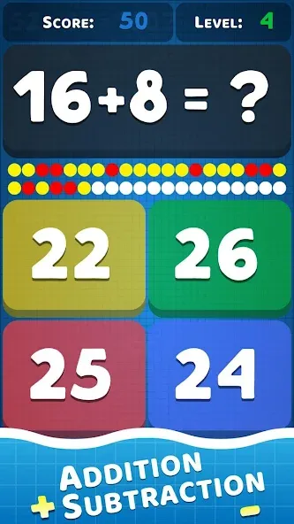 Math Practice: Solve Problems [МОД: Все открыто, Дополнительные деньги и Меню MOD] Screenshot 2