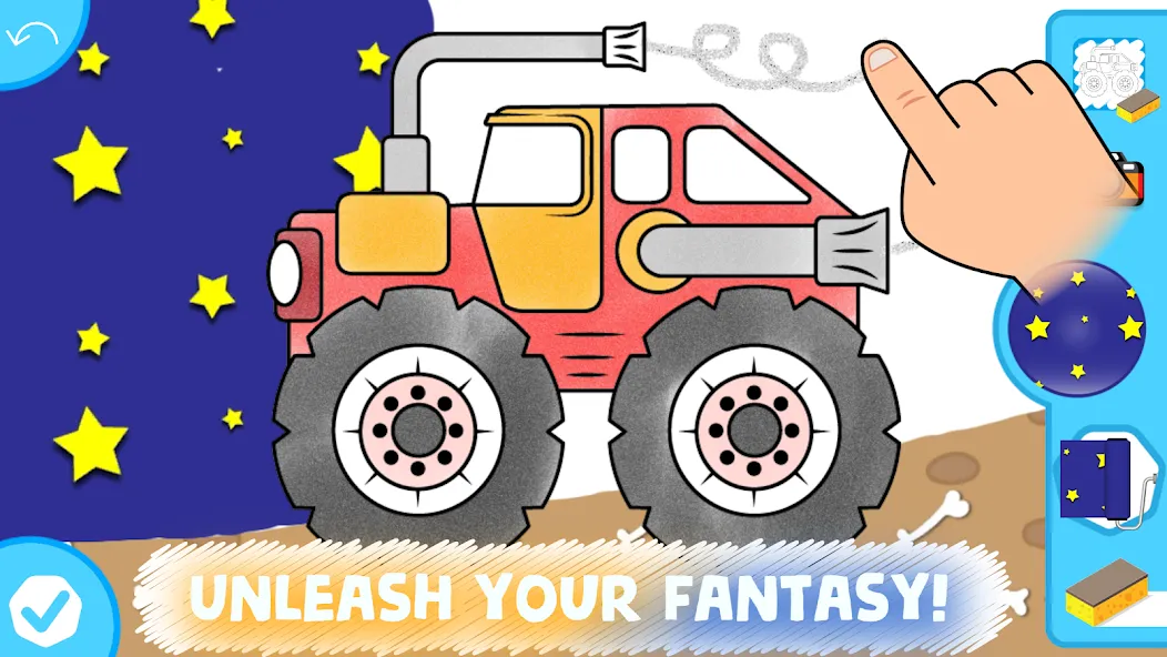 Easy coloring pages for kids [МОД: Много денег, Монет и Все открыто] Screenshot 3