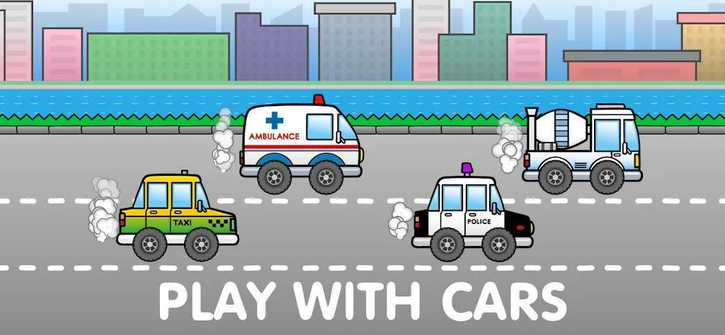Easy games for kids 2,3,4 year [МОД: Меню, Бесконечные монеты и Открытые уровни] Screenshot 3