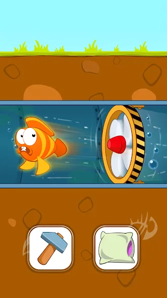 Fish Story: Save the Lover (Фиш Стори) [МОД: Деньги, Монеты и Меню MOD] Screenshot 2
