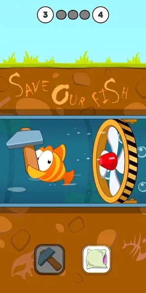Neptune vs Mermaid: Fish Prank (Нептун против Русалки) [МОД: Бесконечные деньги, Монеты и Мега MOD] Screenshot 2