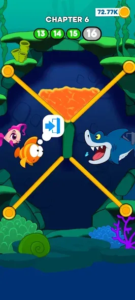 Neptune vs Mermaid: Fish Prank (Нептун против Русалки) [МОД: Бесконечные деньги, Монеты и Мега MOD] Screenshot 5