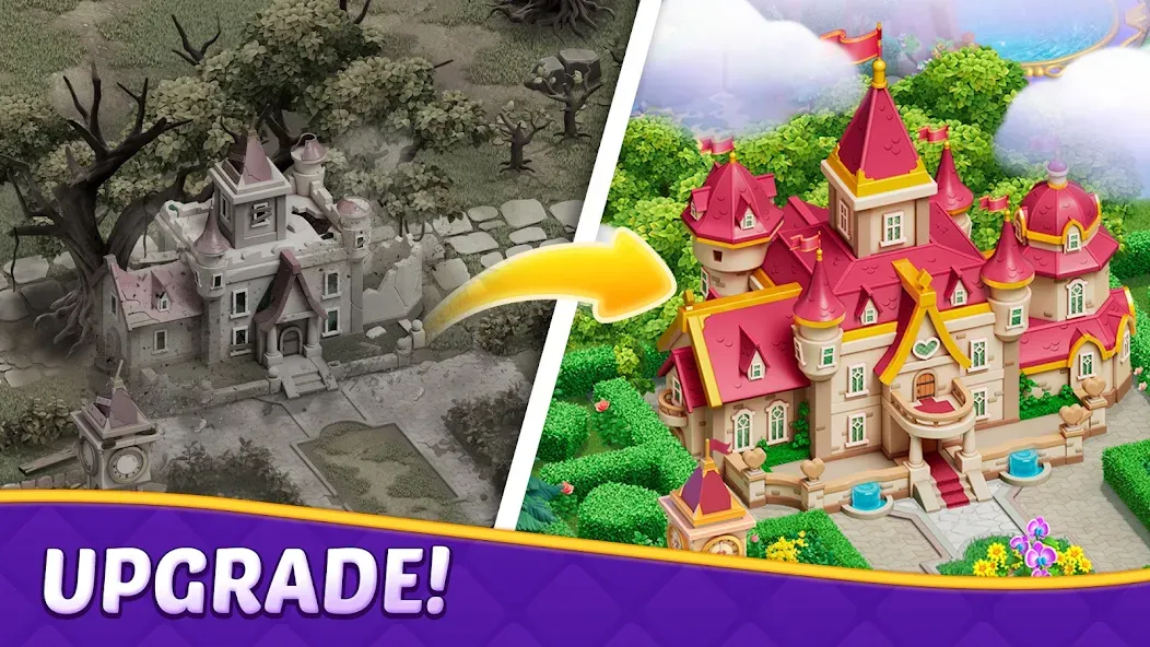 Matching Story - Puzzle Games (Матчинг Стори) [МОД: Бесконечные деньги, Монеты и Мега MOD] Screenshot 5
