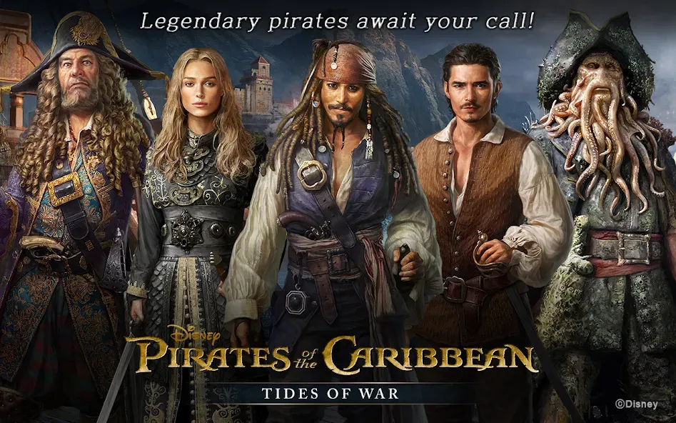 Pirates of the Caribbean: ToW [МОД: Бесконечные деньги, Монеты и Мега MOD] Screenshot 2