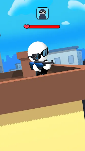 Johnny Trigger - Sniper Game (Джонни Триггер) [МОД: Деньги, Монеты и Меню MOD] Screenshot 1