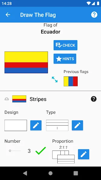 Draw The Flag - Quiz & Maker [МОД: Много денег, Монет и Все открыто] Screenshot 3