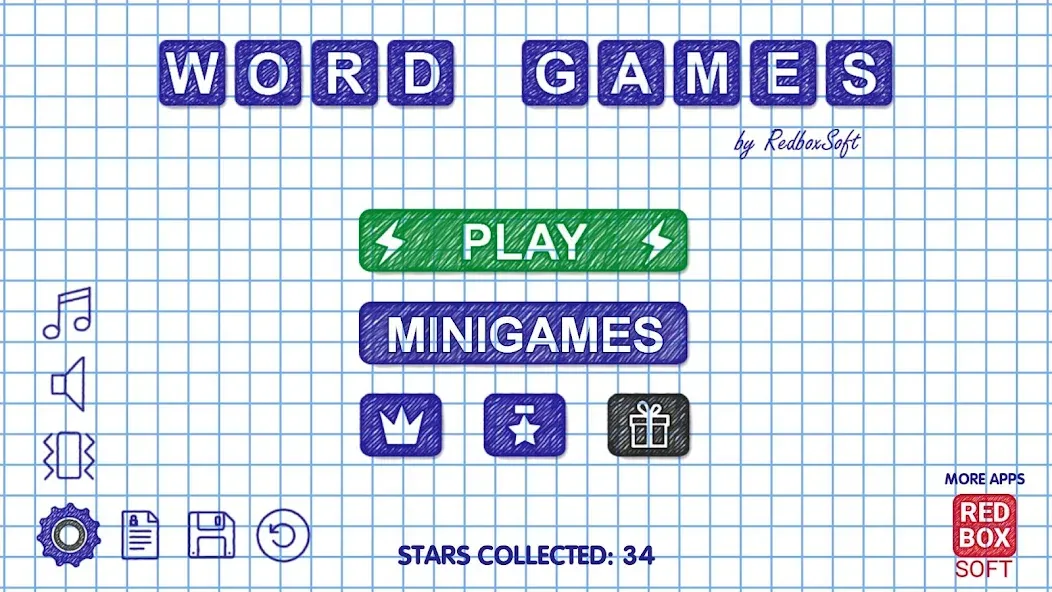Word Games [МОД: Деньги, Монеты и Меню MOD] Screenshot 1