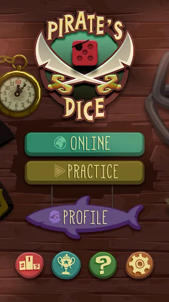 Pirate's Dice [МОД: Бесконечные деньги, Монеты и Мега MOD] Screenshot 1