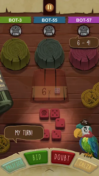 Pirate's Dice [МОД: Бесконечные деньги, Монеты и Мега MOD] Screenshot 3