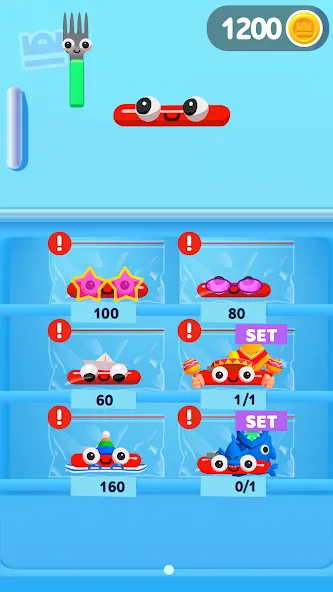 Fork N Sausage (Форк энд Сосидж) [МОД: Все открыто, Дополнительные деньги и Меню MOD] Screenshot 4