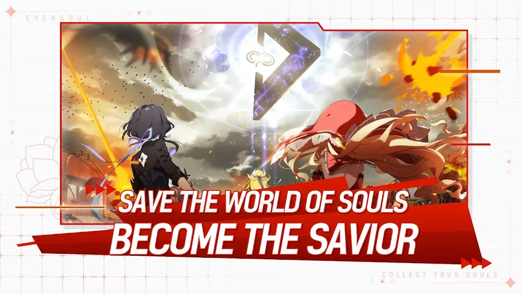 Eversoul (Эверсоул) [МОД: Много денег, Монет и Все открыто] Screenshot 2