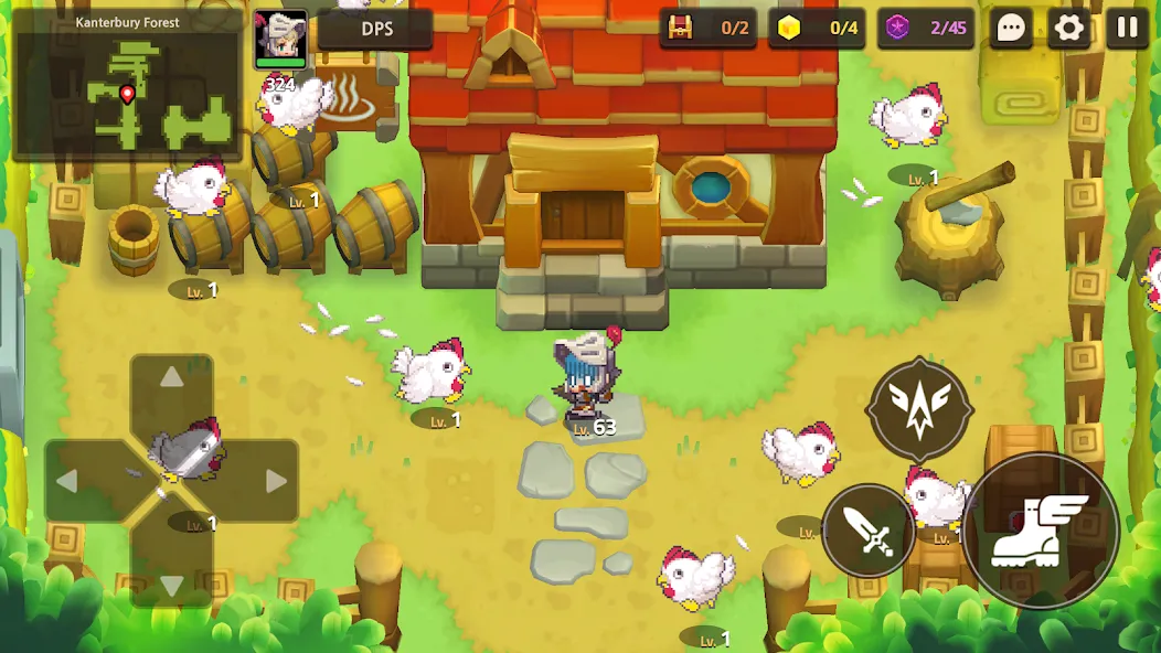 Guardian Tales (Гардиан Тейлс) [МОД: Меню, Бесконечные монеты и Открытые уровни] Screenshot 1