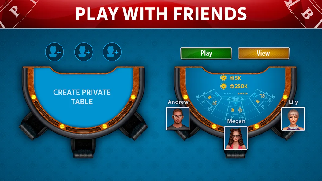 Baccarat Online: Baccarist [МОД: Много денег, Монет и Все открыто] Screenshot 4