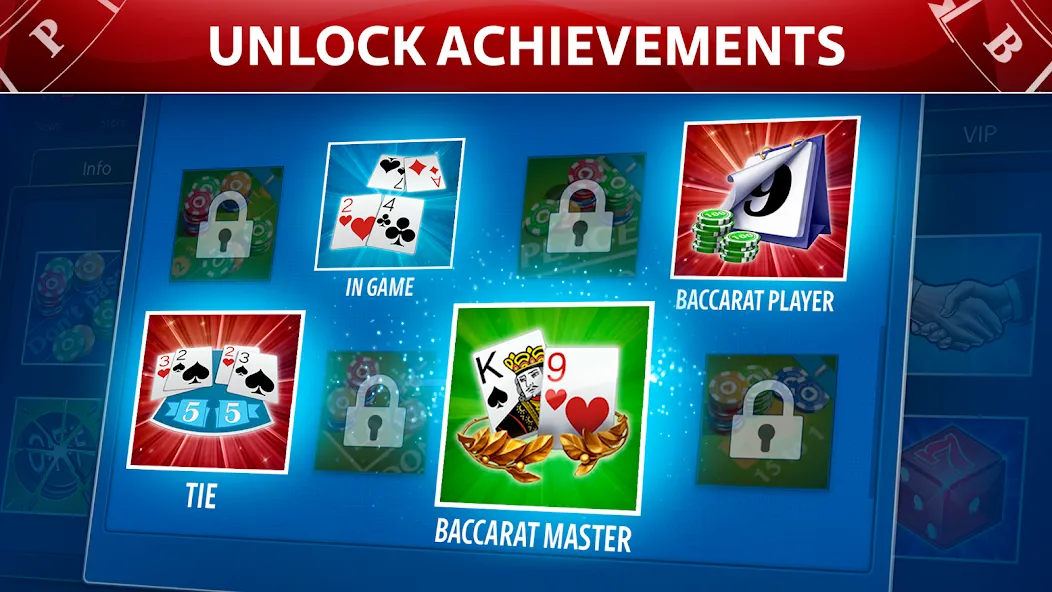 Baccarat Online: Baccarist [МОД: Много денег, Монет и Все открыто] Screenshot 5