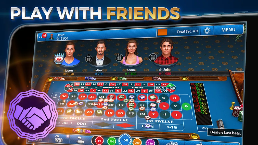 Casino Roulette: Roulettist [МОД: Деньги, Монеты и Меню MOD] Screenshot 4