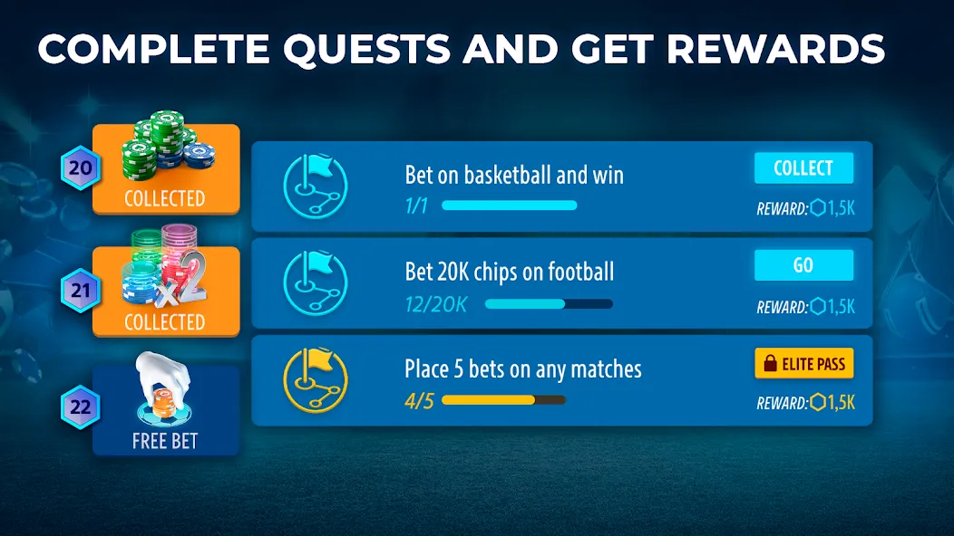 Sportsbook by Pokerist [МОД: Бесконечные деньги, Монеты и Мега MOD] Screenshot 3