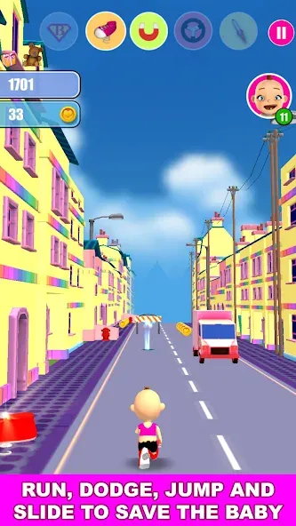 Baby Run The Babysitter Escape [МОД: Много денег, Монет и Все открыто] Screenshot 1