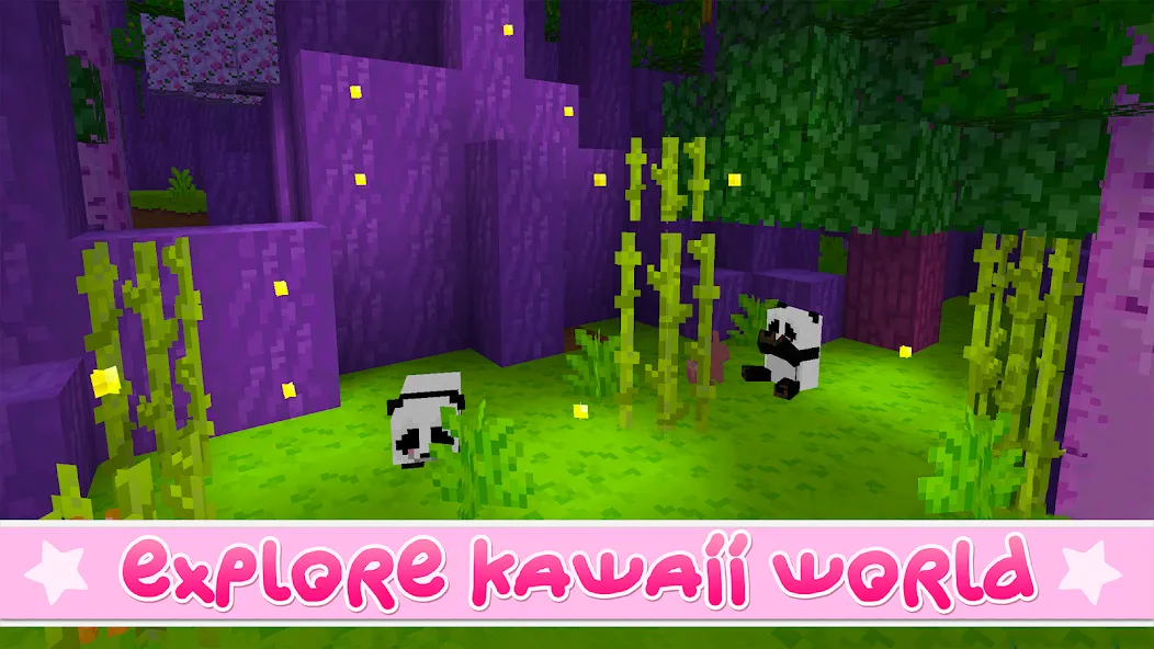 Kawaii World - Craft and Build (Кавайи Ворлд) [МОД: Много монет, Открытые уровни и Мега MOD] Screenshot 3