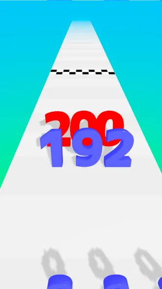 Number Master: Run and merge (Намбер Мастер) [МОД: Много денег, Монет и Все открыто] Screenshot 5
