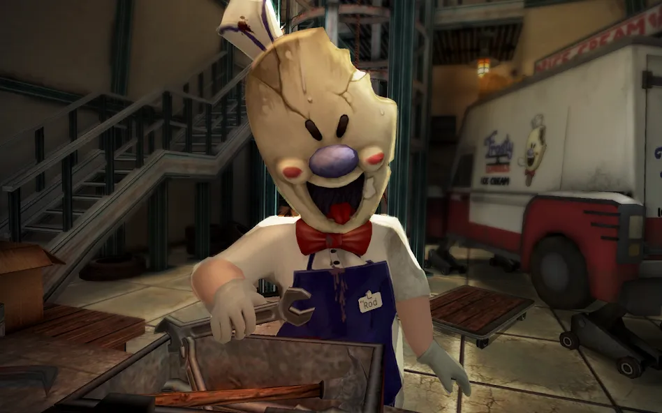 Ice Scream 4: Rod's Factory (Айс Скрим 4) [МОД: Деньги, Монеты и Меню MOD] Screenshot 2