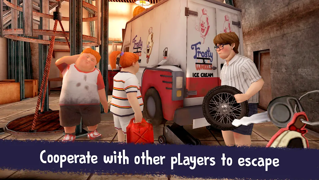 Ice Scream United: Multiplayer (Айс Скрим Юнайтед) [МОД: Все открыто, Дополнительные деньги и Меню MOD] Screenshot 1