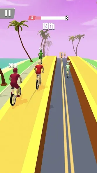 Bike Rush (Байк Раш) [МОД: Много денег, Монет и Все открыто] Screenshot 2
