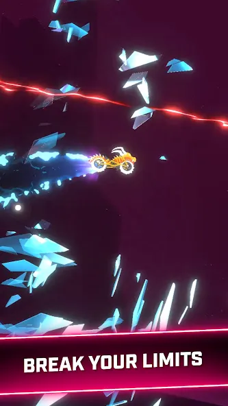 Rider Worlds - Neon Bike Races (Райдер Ворлдс) [МОД: Много денег, Монет и Все открыто] Screenshot 1