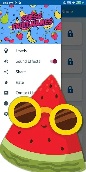 Guess the fruit name game [МОД: Бесконечные деньги, Монеты и Мега MOD] Screenshot 5
