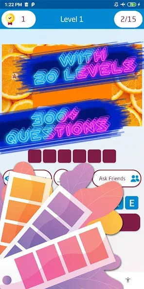 Guess the color game [МОД: Все открыто, Дополнительные деньги и Меню MOD] Screenshot 3