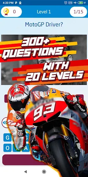 motor racing quiz [МОД: Меню, Бесконечные монеты и Открытые уровни] Screenshot 3