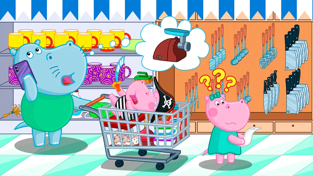 Supermarket: Shopping Games [МОД: Много денег, Монет и Все открыто] Screenshot 2