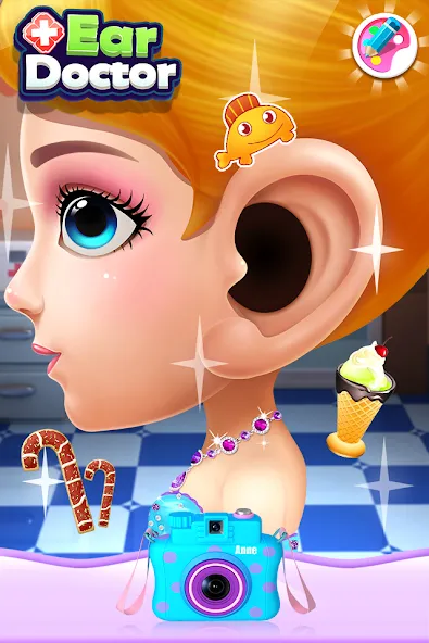 Ear Doctor [МОД: Много монет, Открытые уровни и Мега MOD] Screenshot 4