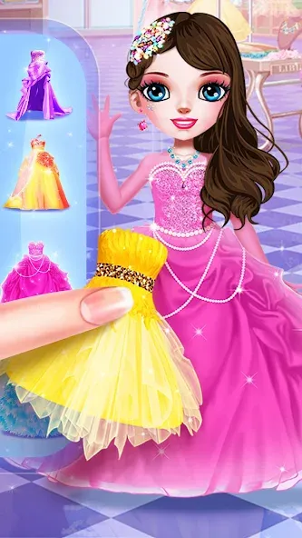 Princess Makeup Salon [МОД: Все открыто, Дополнительные деньги и Меню MOD] Screenshot 3