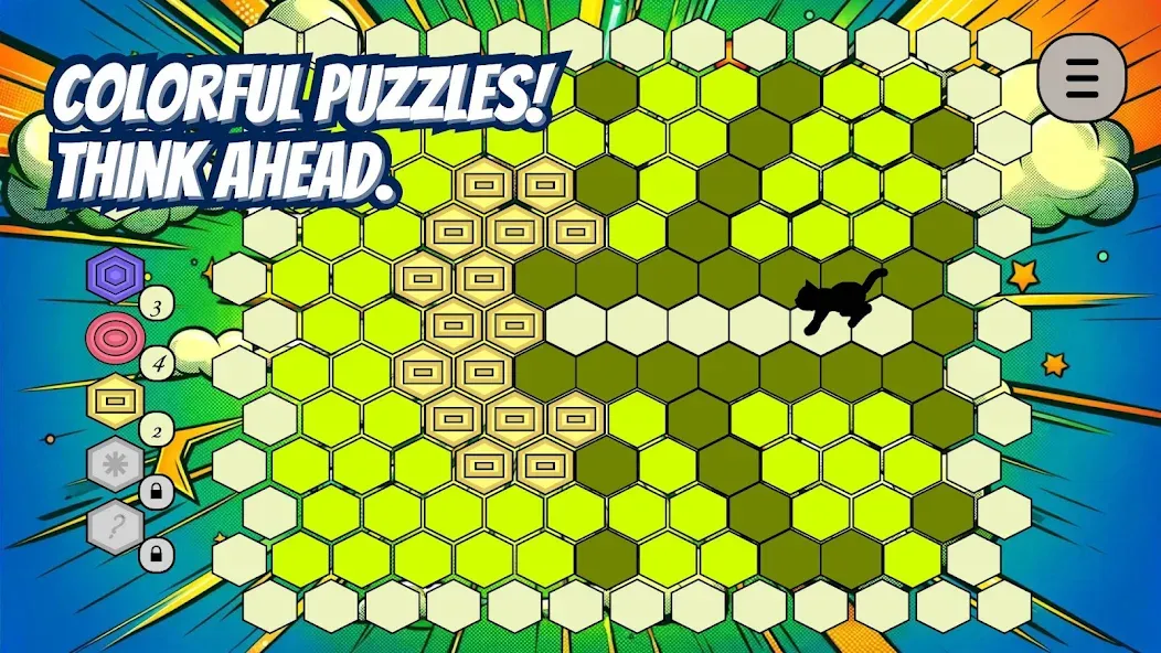 Trap the Cat (Шат Нуар) [МОД: Меню, Бесконечные монеты и Открытые уровни] Screenshot 2