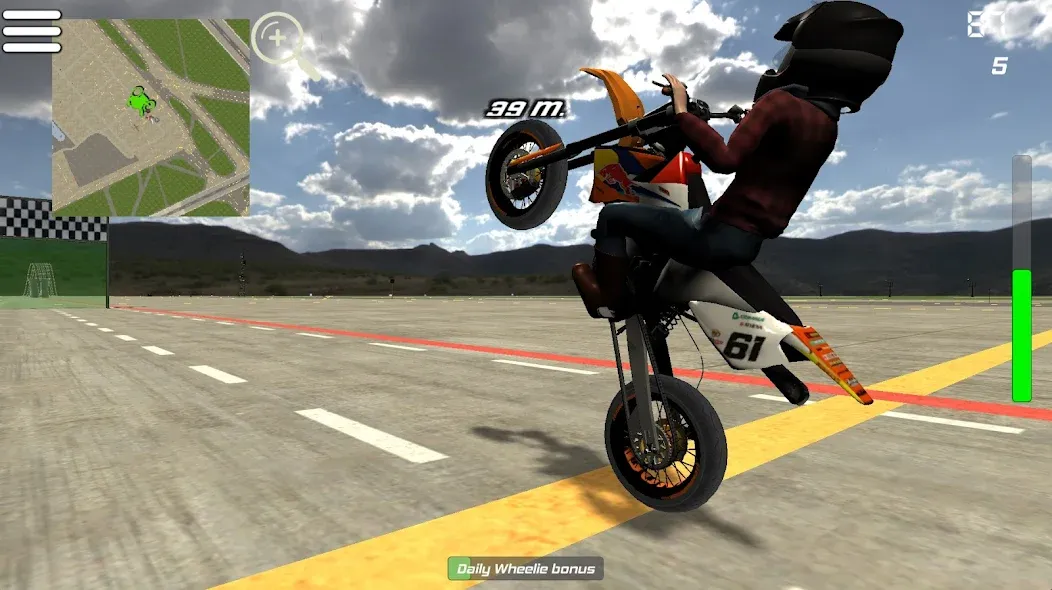 Wheelie King 5 (Уили Кинг 5) [МОД: Все открыто, Дополнительные деньги и Меню MOD] Screenshot 1
