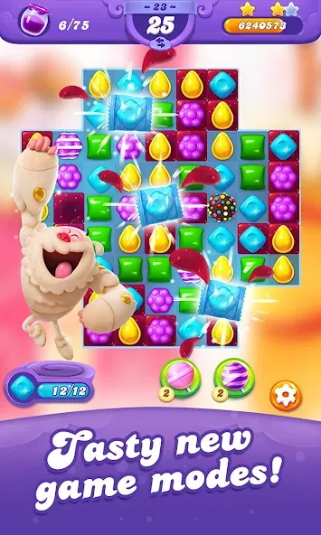 Candy Crush Friends Saga (Кенди Краш Френдс Сага) [МОД: Деньги, Монеты и Меню MOD] Screenshot 1